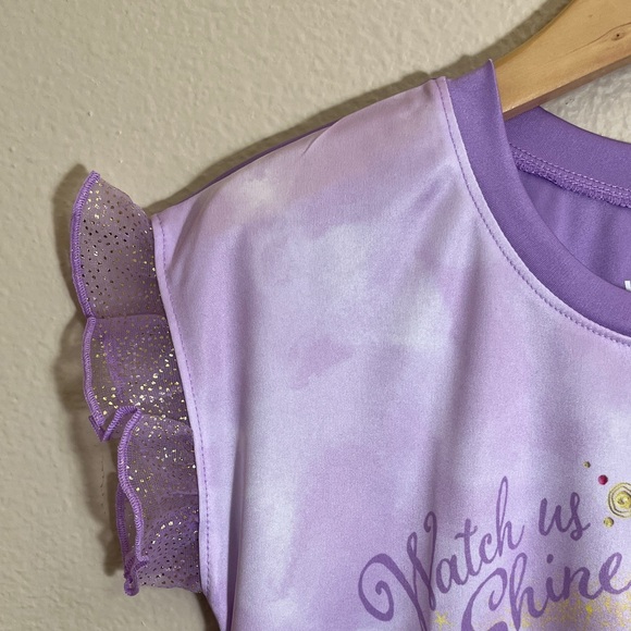NWT Disney Wish Watch Us Shine Lavender Nightgown Pajamas - Picture 2 of 11